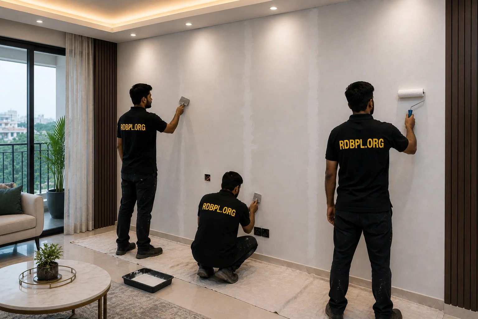 Wallpaper wall preparation