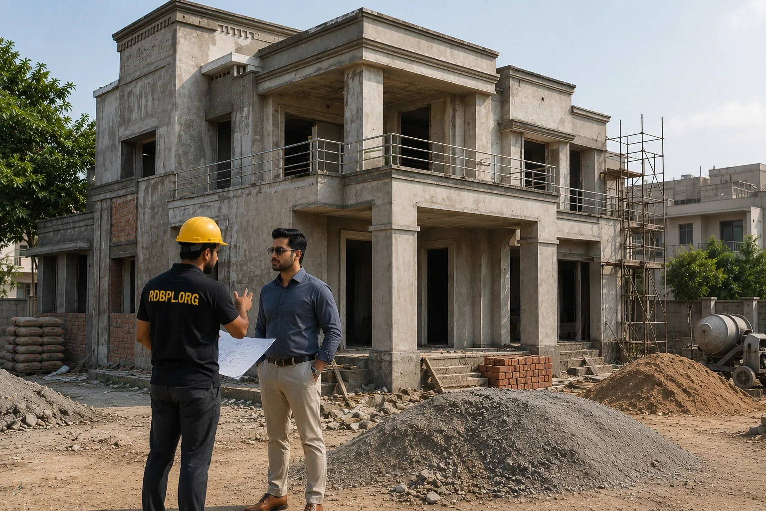 Brickwork and plastering in Lucknow
