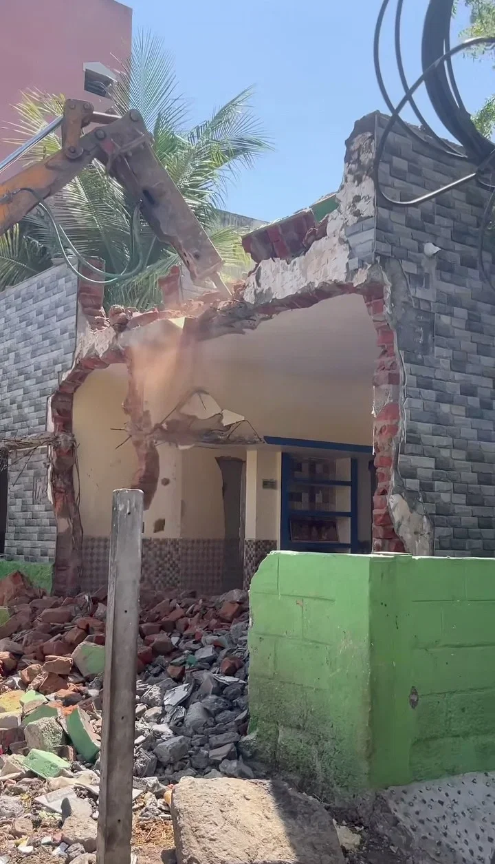 Full house demolition project in Gomti Nagar Lucknow by RDBPL