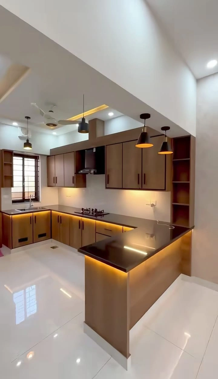 Modular kitchen interior installation in Indira Nagar Lucknow
