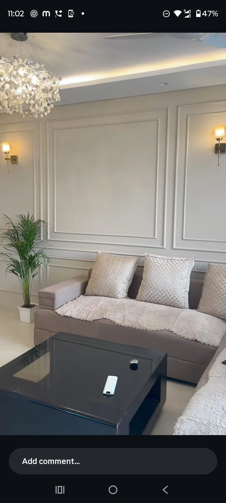 Luxury wall finish and decorative panel interior in Lucknow