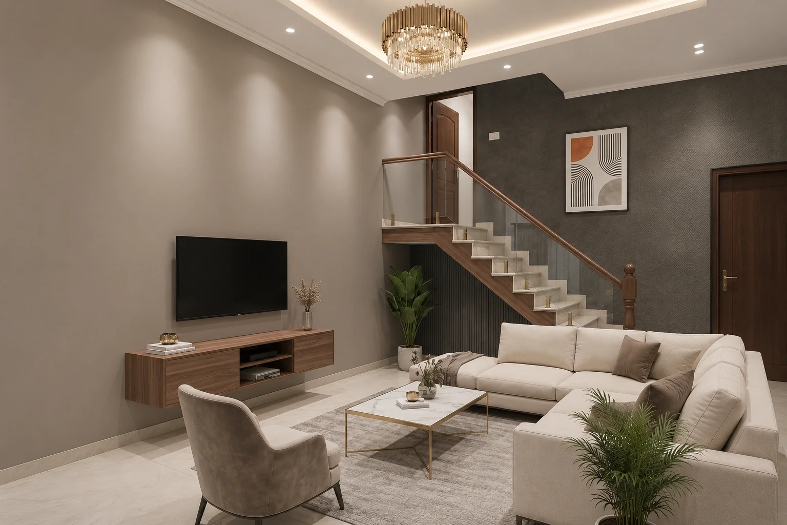 Home after renovation work in Lucknow