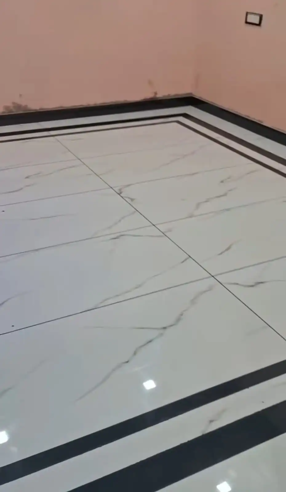 Floor tiles installation work in Gomti Nagar Lucknow by Raha Developers and Builders Pvt Ltd